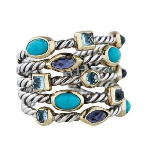 David Yurman Confetti Cable Ring
